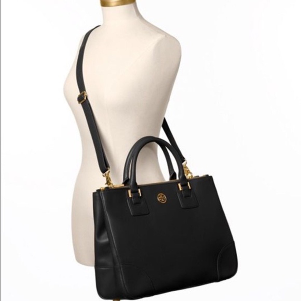 Tory Burch Robinson Double Zip Tote